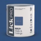 LickPro Max+ 2.5Ltr Blue 111 Matt Emulsion  Paint