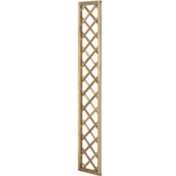 Forest Hidcote Softwood Rectangular Garden Trellis 1' x 6' 4 Pack