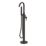 Genoa Matt Black Freestanding Bath Shower Mixer Tap