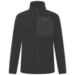 Regatta Frankie Full Zip Fleece Black/Black  Medium 39-40" Chest