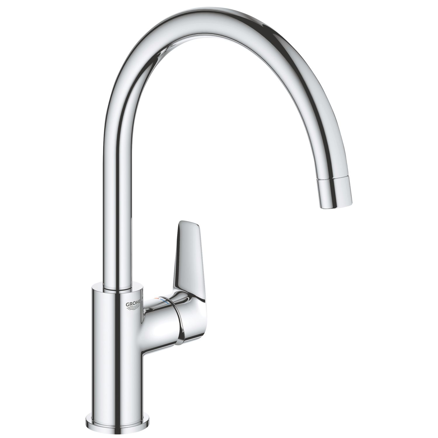Grohe Start Edge Kitchen Mono Mixer Tap Chrome (776PJ)