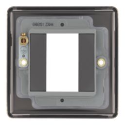 LAP  1-Module Modular Faceplate Antique Brass