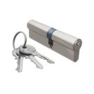 Smith & Locke  6-Pin Cylinder Lock 35-35 (70mm) Satin Nickel