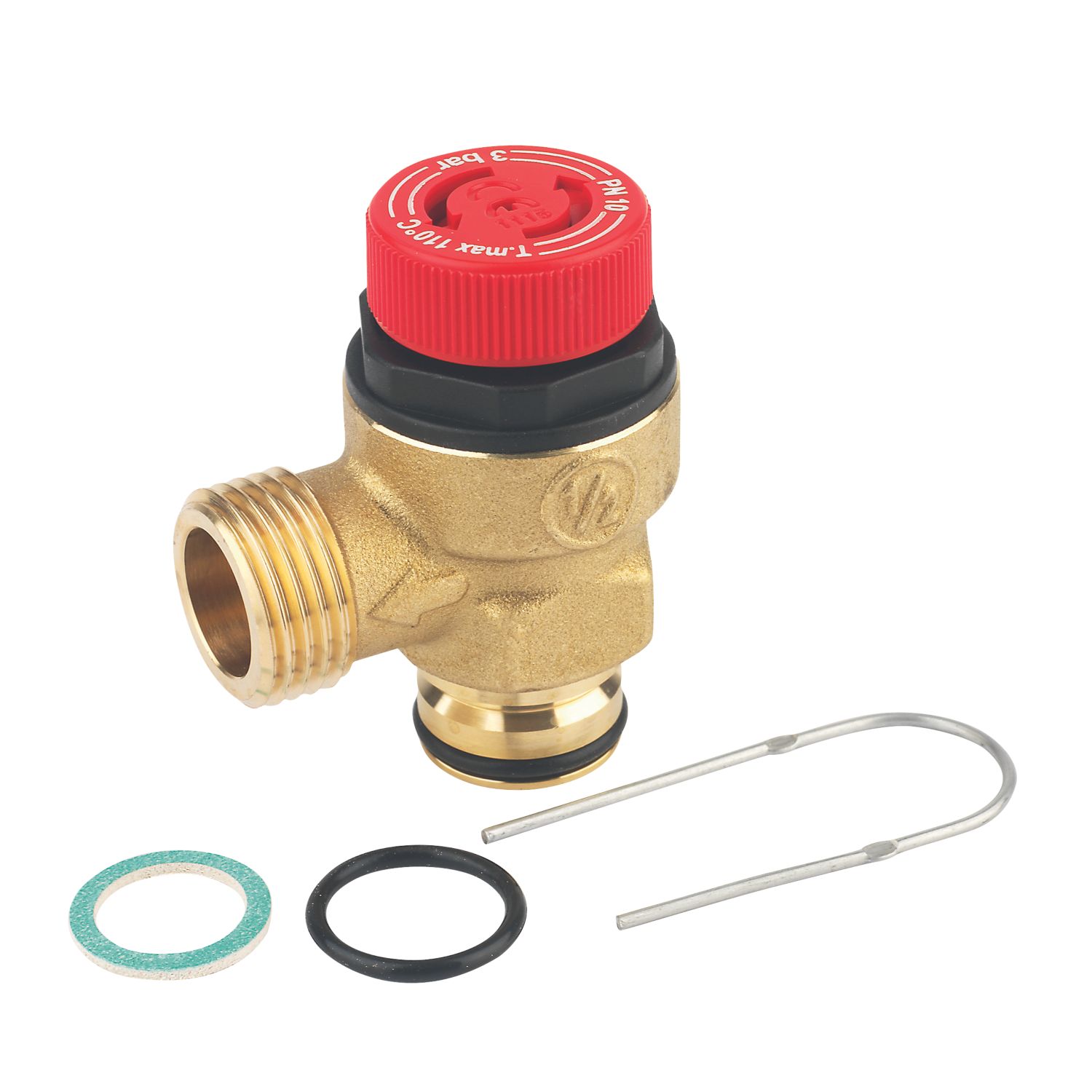 Worcester Bosch 87161424040 Pressure Relief Valve - Use 312438 (776TP)