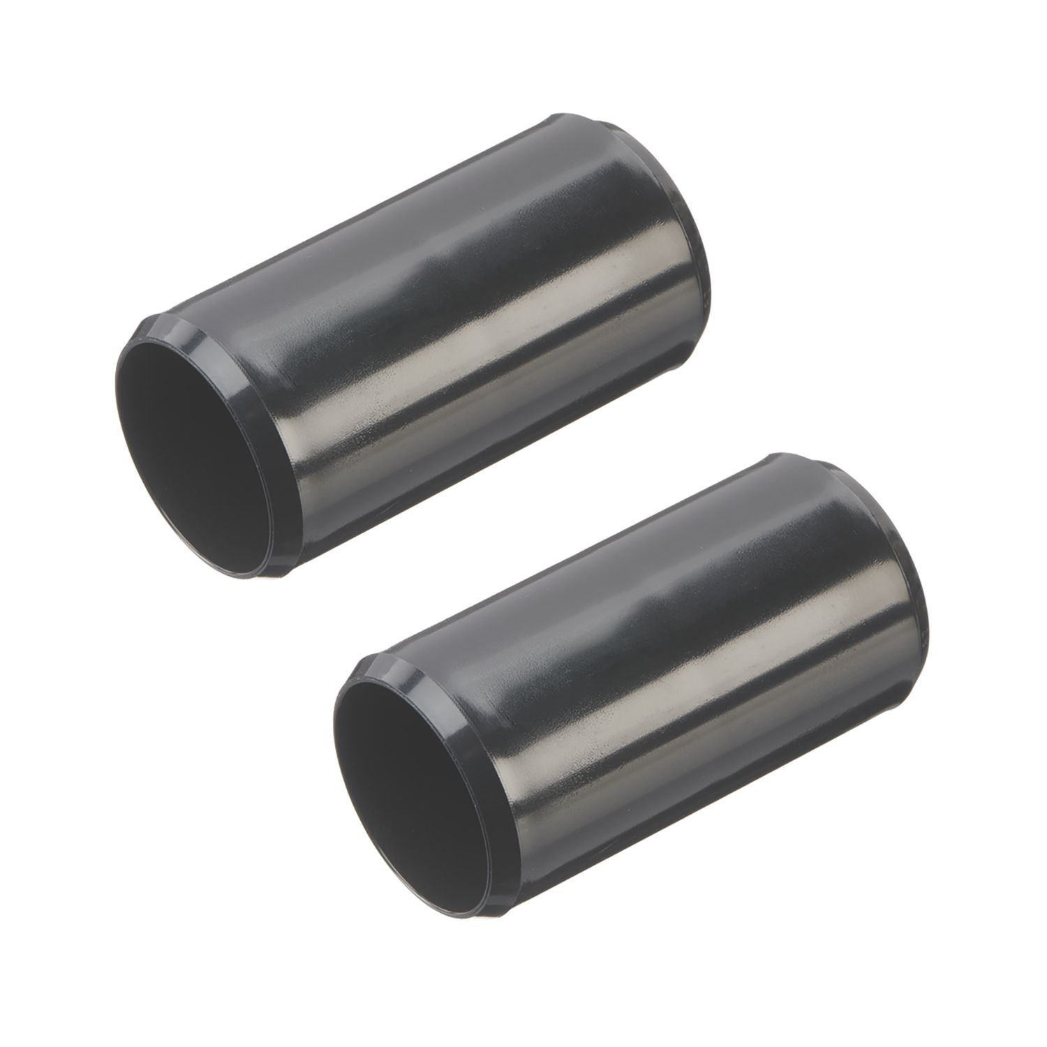 Deta TTE Conduit Couplers 25mm Black 2 Pack (776VT)