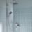 Grohe Vitalio Comfort 250 HP Rear-Fed Exposed Chrome Thermostatic Shower System with Bath Outlet