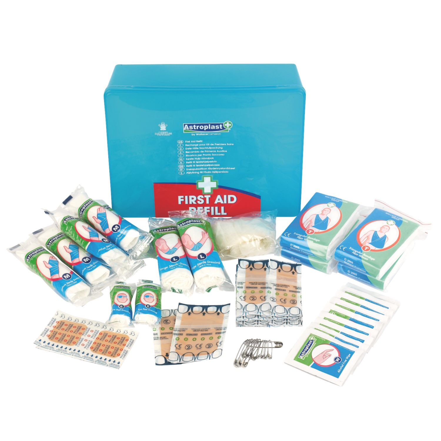 Wallace Cameron Mezzo 10 Person First Aid Refill (77709)