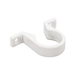 FloPlast Push-Fit Waste Pipe Clips White 32mm 20 Pack