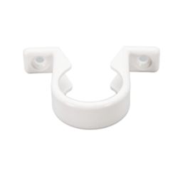 FloPlast Push-Fit Waste Pipe Clips White 32mm 20 Pack