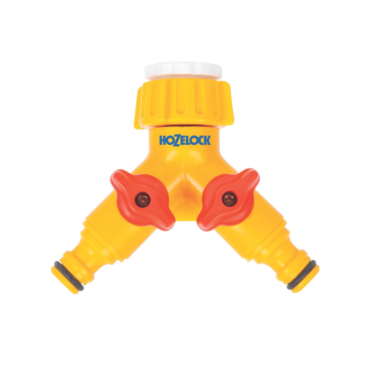 Hozelock Dual Tap Connector 1/2-3/4" Triple-End Female Dual Tap Connector (7771R)