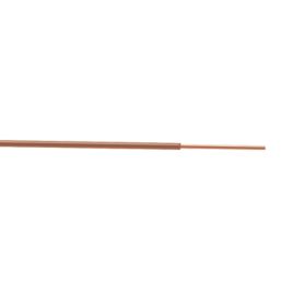 Refurb Time 6491X Brown 1-Core 2.5mm² Conduit Cable 100m Drum