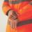 Regatta Hi-Vis Pro Contract Dover Parka Jacket Orange Small 43.7" Chest