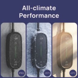 LAP 10A 2.3kW  Mode 2 Type 2 Plug Portable Electric Vehicle Charger 10m