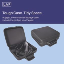 LAP 10A 2.3kW  Mode 2 Type 2 Plug Portable Electric Vehicle Charger 10m