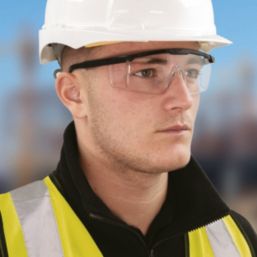 JSP M9100 Wraparound Clear Lens Safety Specs