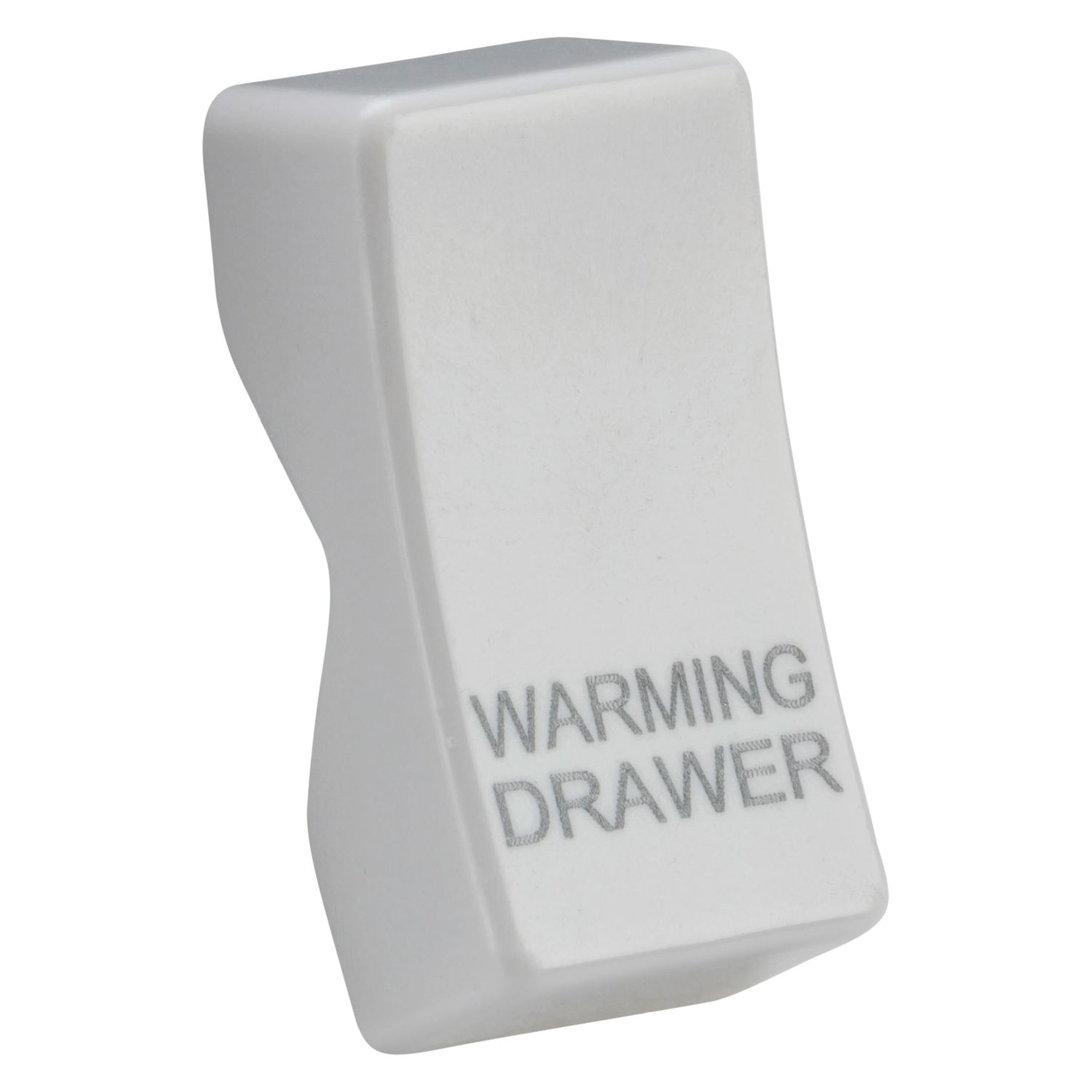Knightsbridge 'WARMING DRAWER' Switch Cover White (777CR)
