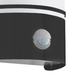 Eglo Cerno Outdoor Wall Light With PIR Sensor Black