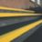 COBA  Black/Yellow GRP Stair Tread 2m x 345mm x 55mm