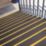 COBA  Black/Yellow GRP Stair Tread 2m x 345mm x 55mm