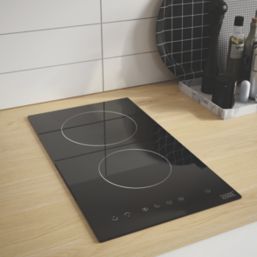 Cooke & Lewis  Ceramic Hob Black 29cm