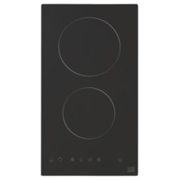 Cooke & Lewis  Ceramic Hob Black 29cm