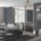 Spacepro Shaker 3-Door Sliding Wardrobe Door Kit Cashmere Frame Mirror Panel 1680mm x 2260mm