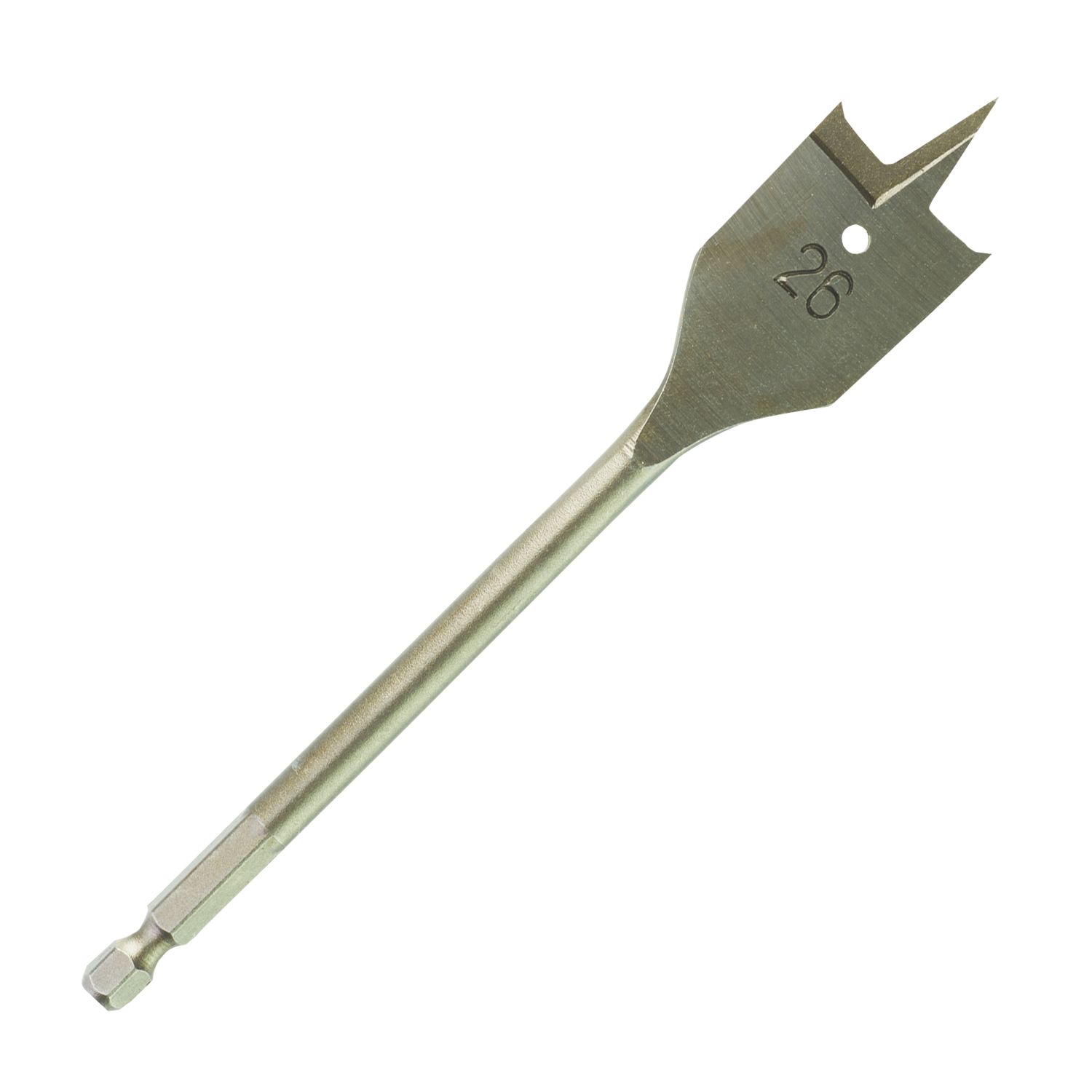 Milwaukee Hex Shank Flat Wood Flat Wood Drill Bit 26mm x 152mm (777HH)