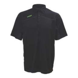 Apache Langley Polo Shirt Black 2X Large 48" Chest