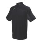 Apache Langley Polo Shirt Black 2X Large 48" Chest