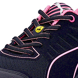 Puma Fuse Tech  Womens Safety Trainers Black Size 8