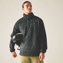 Dare 2B Printed Half Fleece Black Marble Medium 39-40" Chest