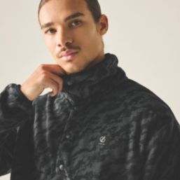 Dare 2B Printed Half Fleece Black Marble Medium 39-40" Chest