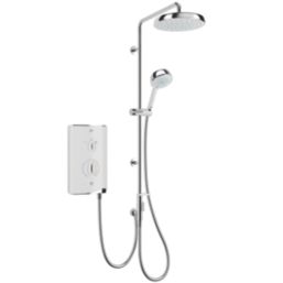 Mira Sport Dual White/Chrome 9.8kW  Electric Shower