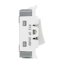 British General Nexus 20A Grid SP Control Switch White