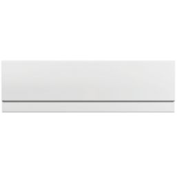 ETAL  PVC Front Bath Panel & Plinth 1800mm White 2 Pack