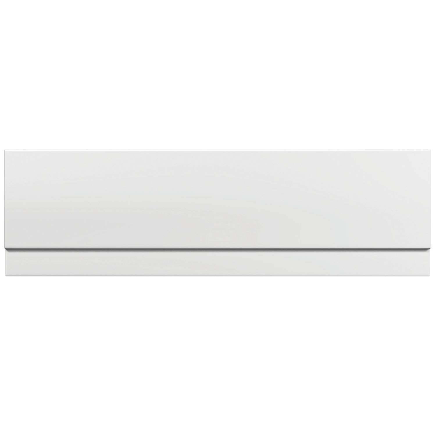 ETAL PVC Front Bath Panel & Plinth 1800mm White 2 Pack (777RL)