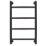 Towelrads 900mm x 530mm 767BTU Black Flat Designer Towel Radiator
