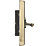 Knightsbridge  10AX 1-Gang Intermediate Switch Antique Brass with Colour-Matched Inserts