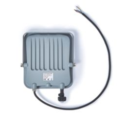 Stanley  Outdoor LED Slimline Floodlight With PIR Sensor Black 100W 11000lm