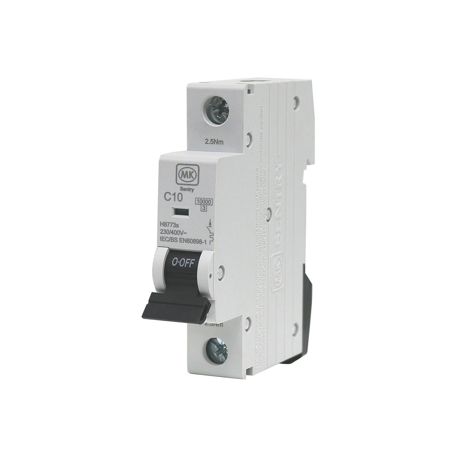 MK Sentry 10A SP C Curve 3-Phase MCB (777YW)