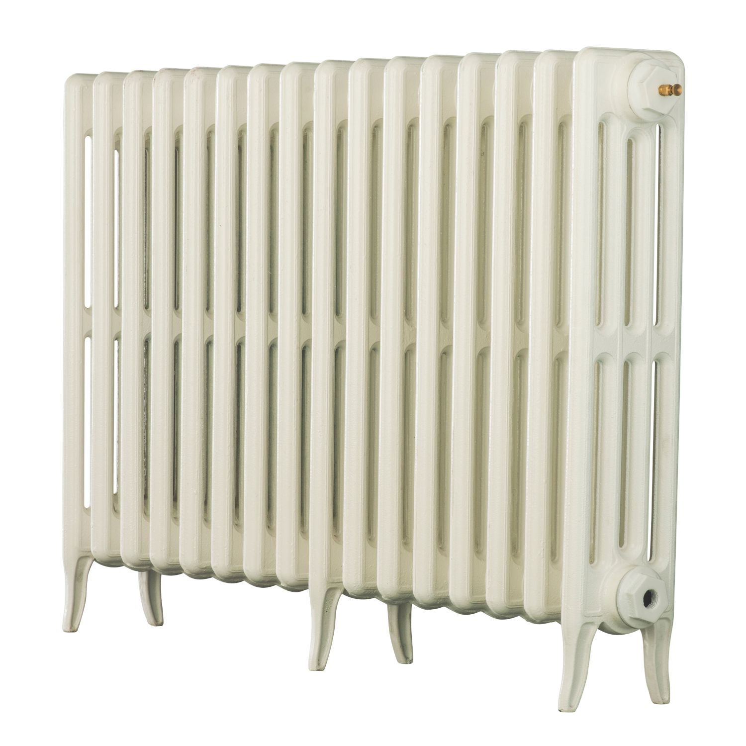 Arroll 660mm x 874mm 3726BTU White Cast Iron 4 Column Radiator (7780F)