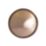 Fab & Fix Decorative Round Door Knob Polished Gold 75mm