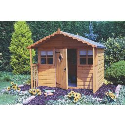 Wooden best sale playhouse screwfix