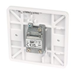 Hager Sollysta WMTVF 1-Gang Coaxial TV Socket White