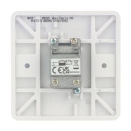 Hager Sollysta WMTVF 1-Gang Coaxial TV Socket White