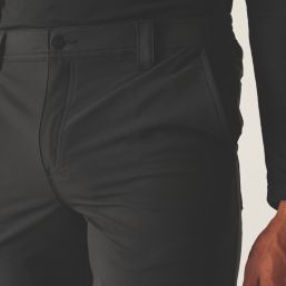 Regatta Pro Action Stretch Trousers Black 28" W 30" L