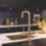ETAL Elise 3-in-1 Instant Boiling Water Kitchen Tap Brushed Brass