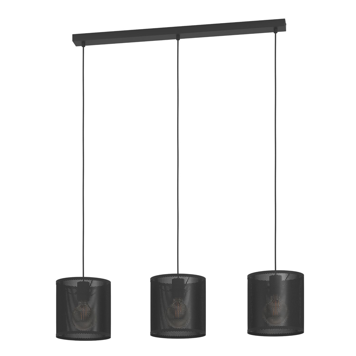Eglo Manby Pendant Light Black (778CX)