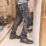 DEWALT Pritchard Stretch Work Joggers Grey / Black 42" W 33" L