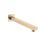 Iowa HP/Combi Flexible Concealed Brushed Brass Thermostatic Square Concealed Shower Mixer with Riser Handset & Overhead Outlet